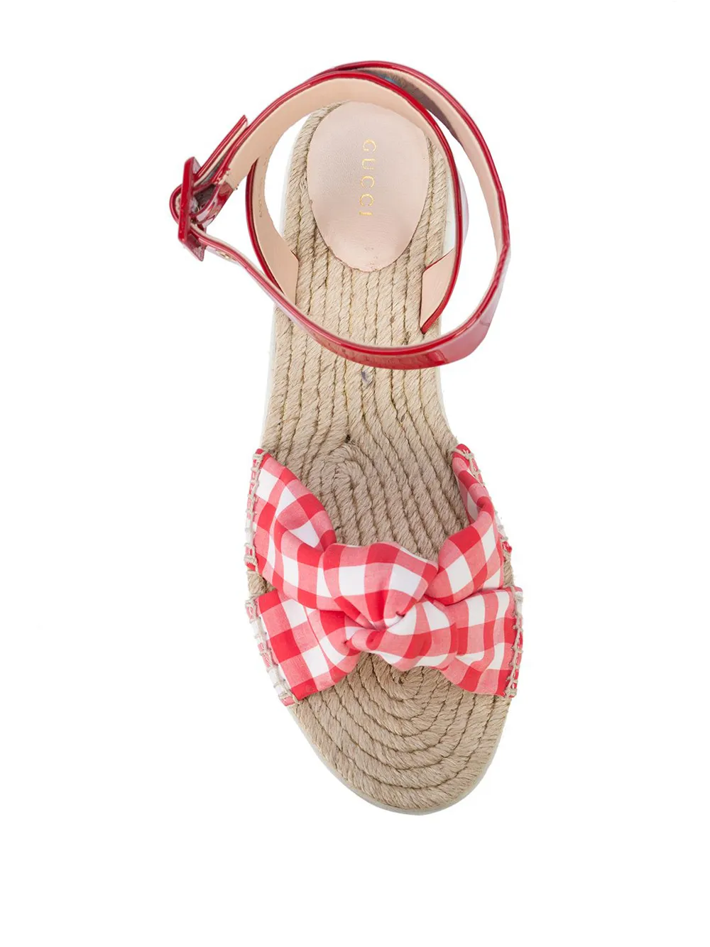 gucci stacked sandals