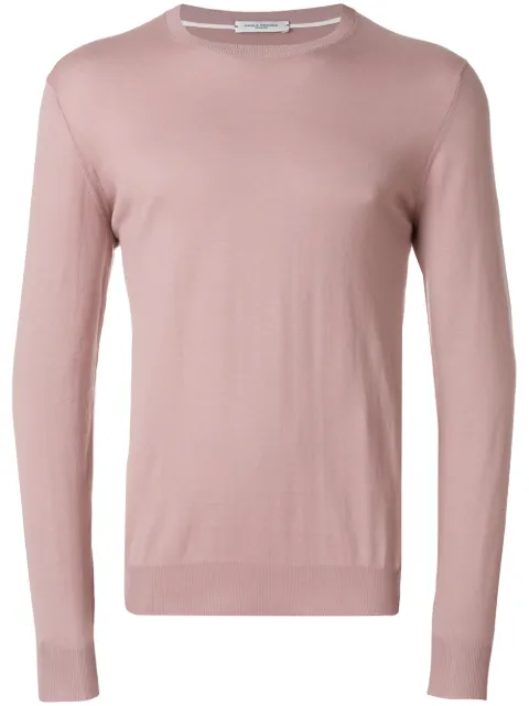 Paolo Pecora Crew Neck Sweater - Pink In Pink