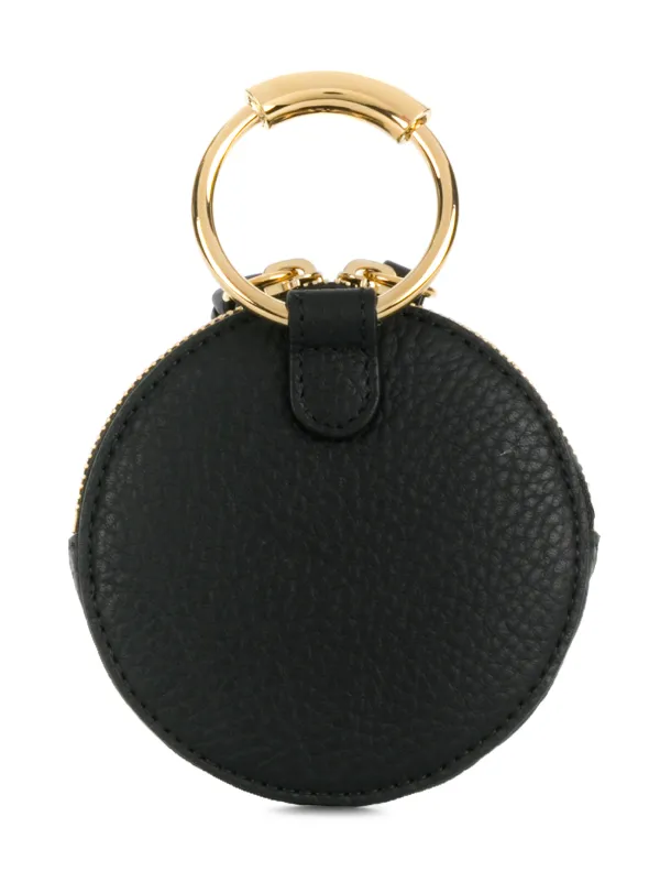 chloe round coin purse