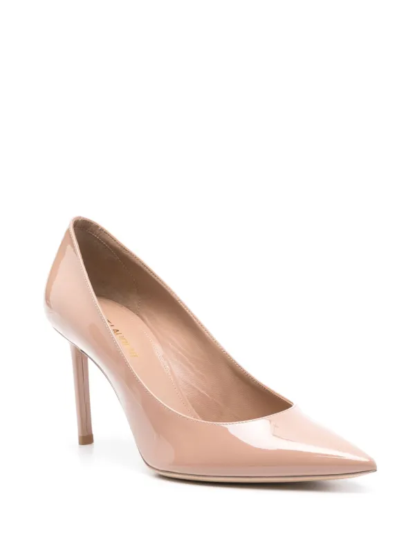 Saint Laurent 85mm Anja Pumps | Pink | FARFETCH