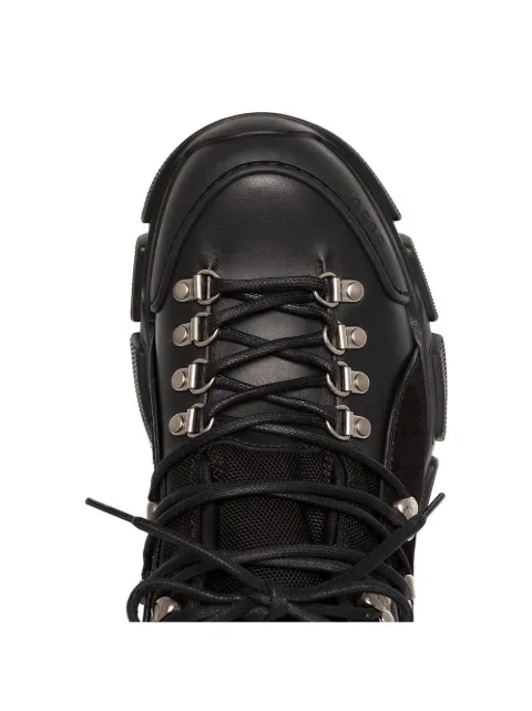 gucci flashtrek sneaker black