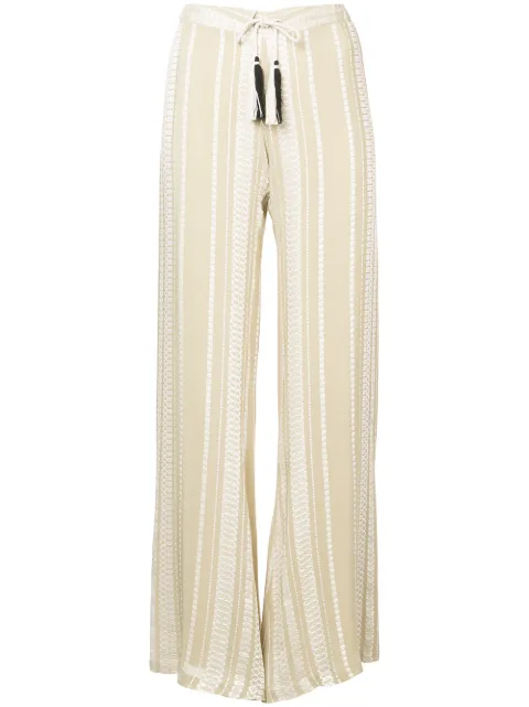 Zeus + Dione Alcestes Palazzo Pants In Neutrals
