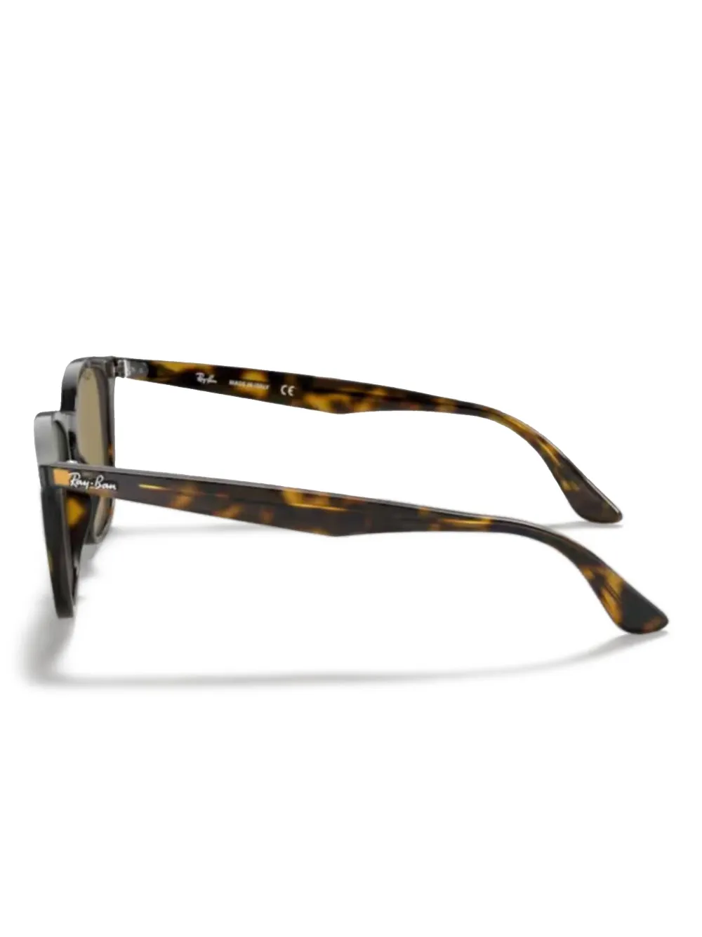 Ray-Ban vierkant gevormde zonnebril - Bruin