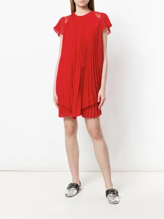 encaje de Giamba de Vestido con detalle 6wtqZ8Y