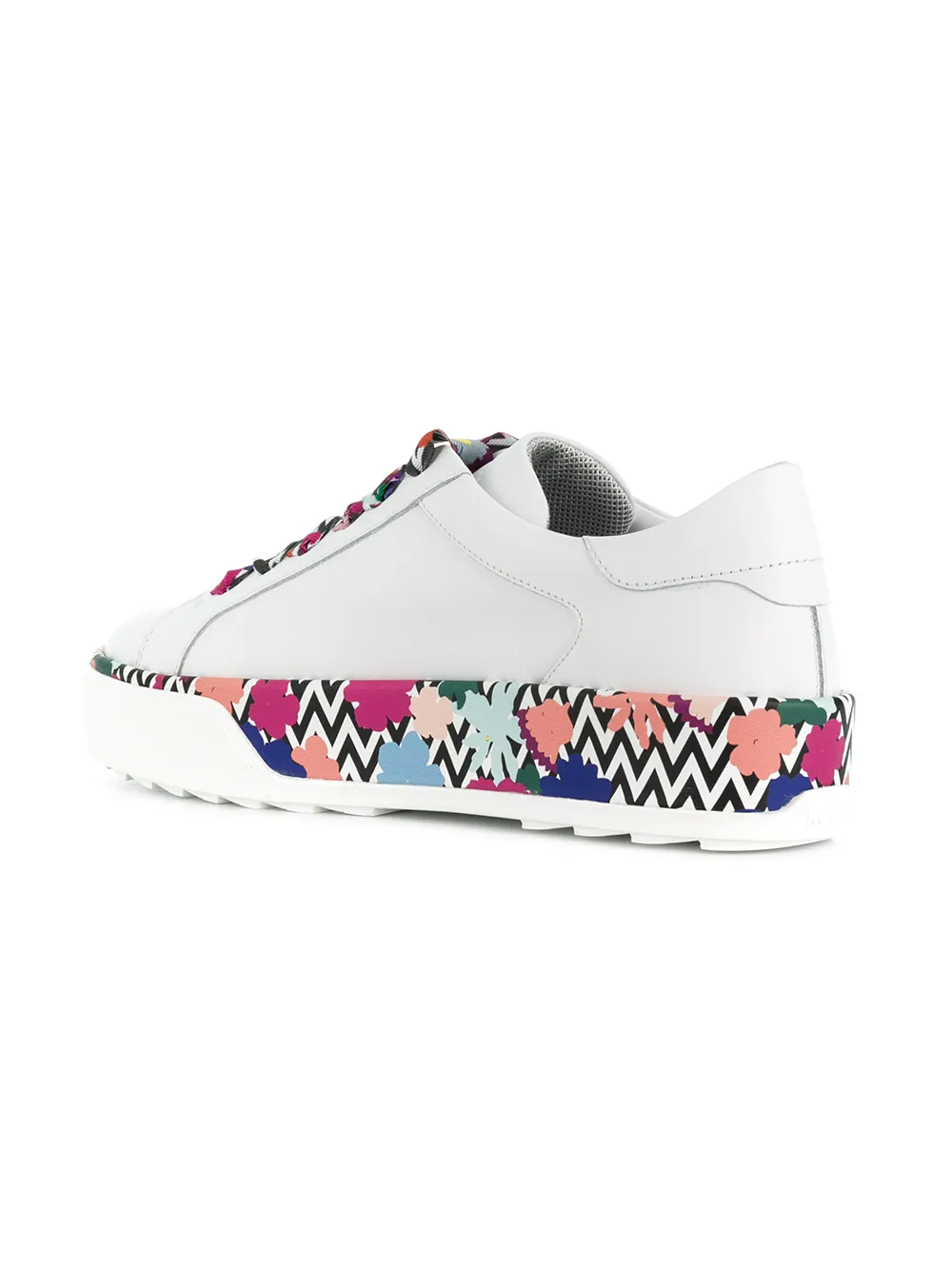 Hogan chunky printed sole sneakers White