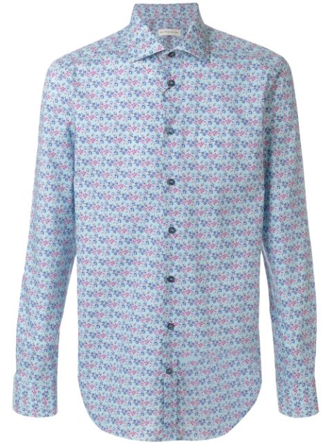 ETRO floral print fitted shirt,11451473112892874