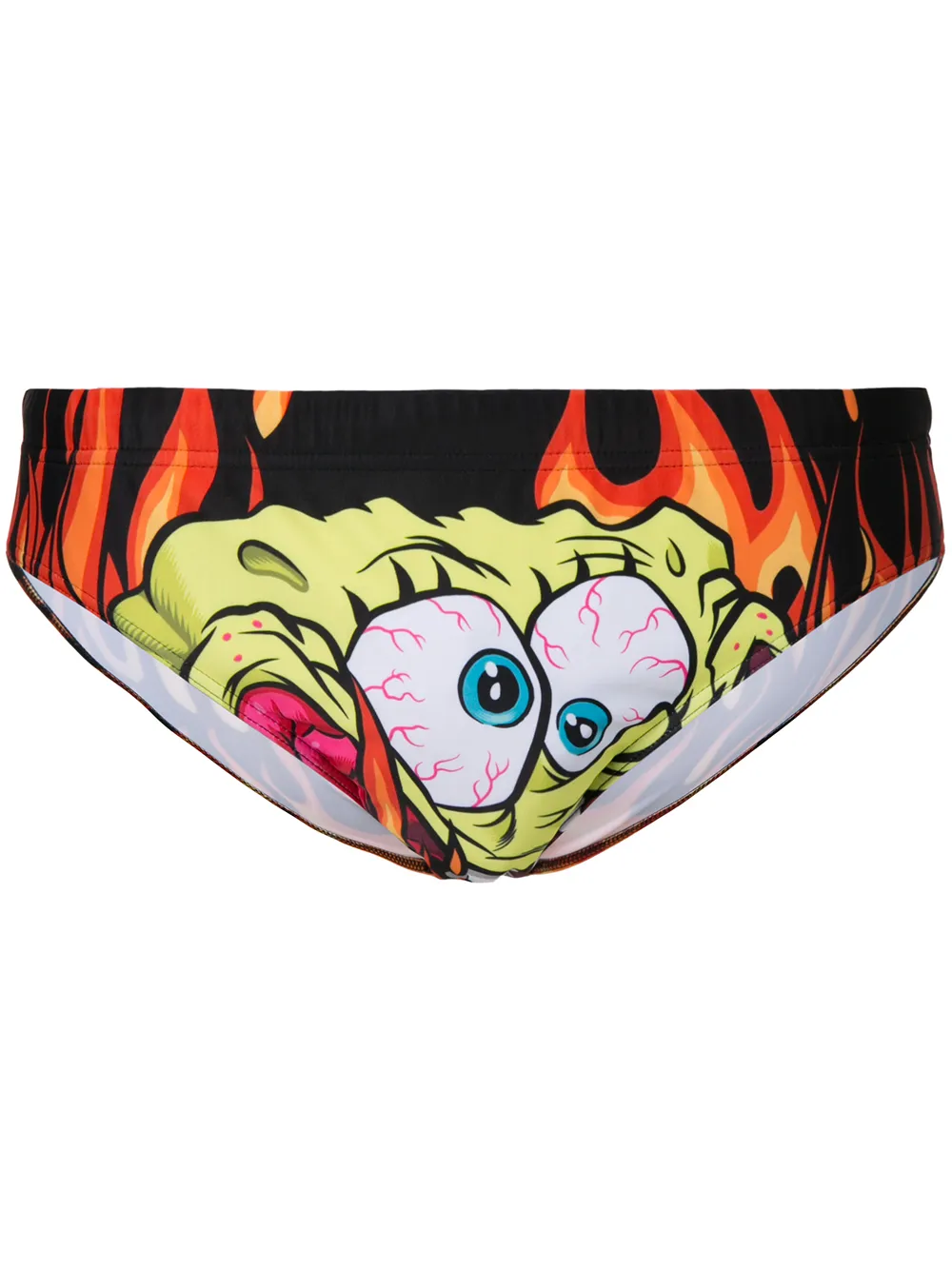 MOSCHINO SPONGEBOB PRINT SWIM TRUCK,613959551555BLACK12893830