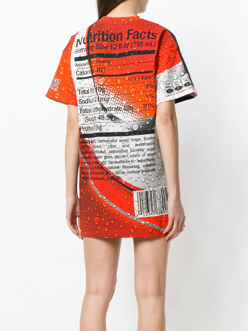 Moschino Coca-Cola overhemdjurk Veelkleurig