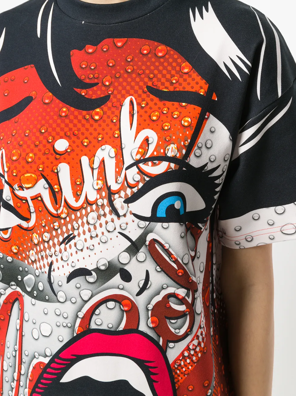 Moschino Coca-Cola overhemdjurk Veelkleurig