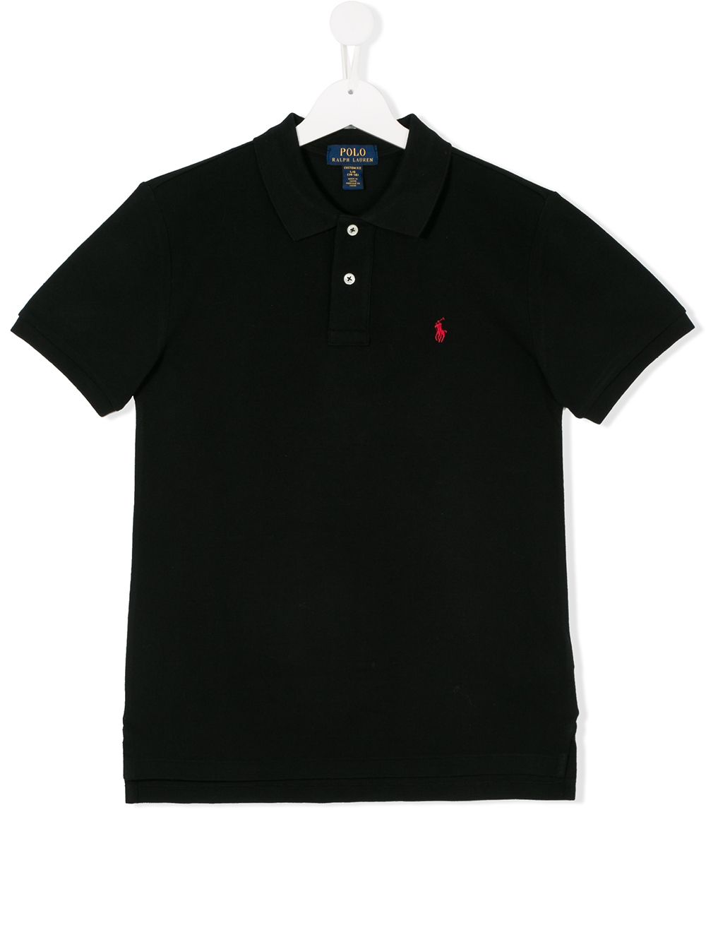 

Ralph Lauren Kids TEEN short sleeve polo shirt - Black