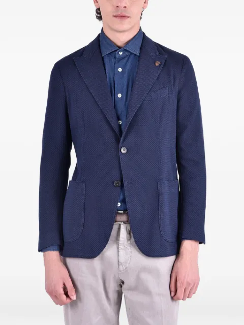 Gabriele Pasini blazer ajusté à design tissé