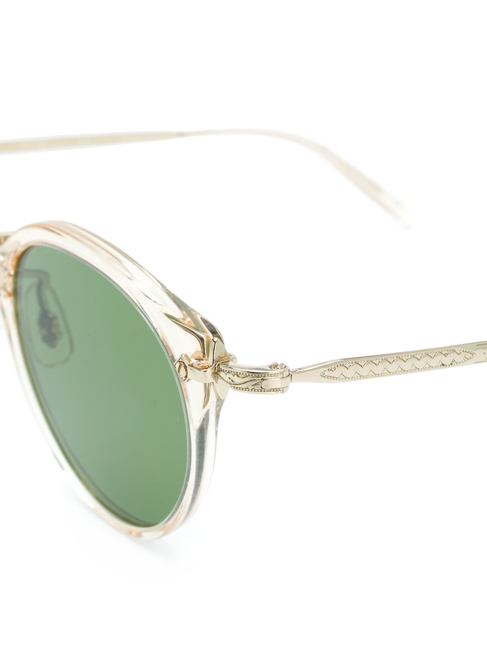 фото Oliver peoples round shaped sunglasses