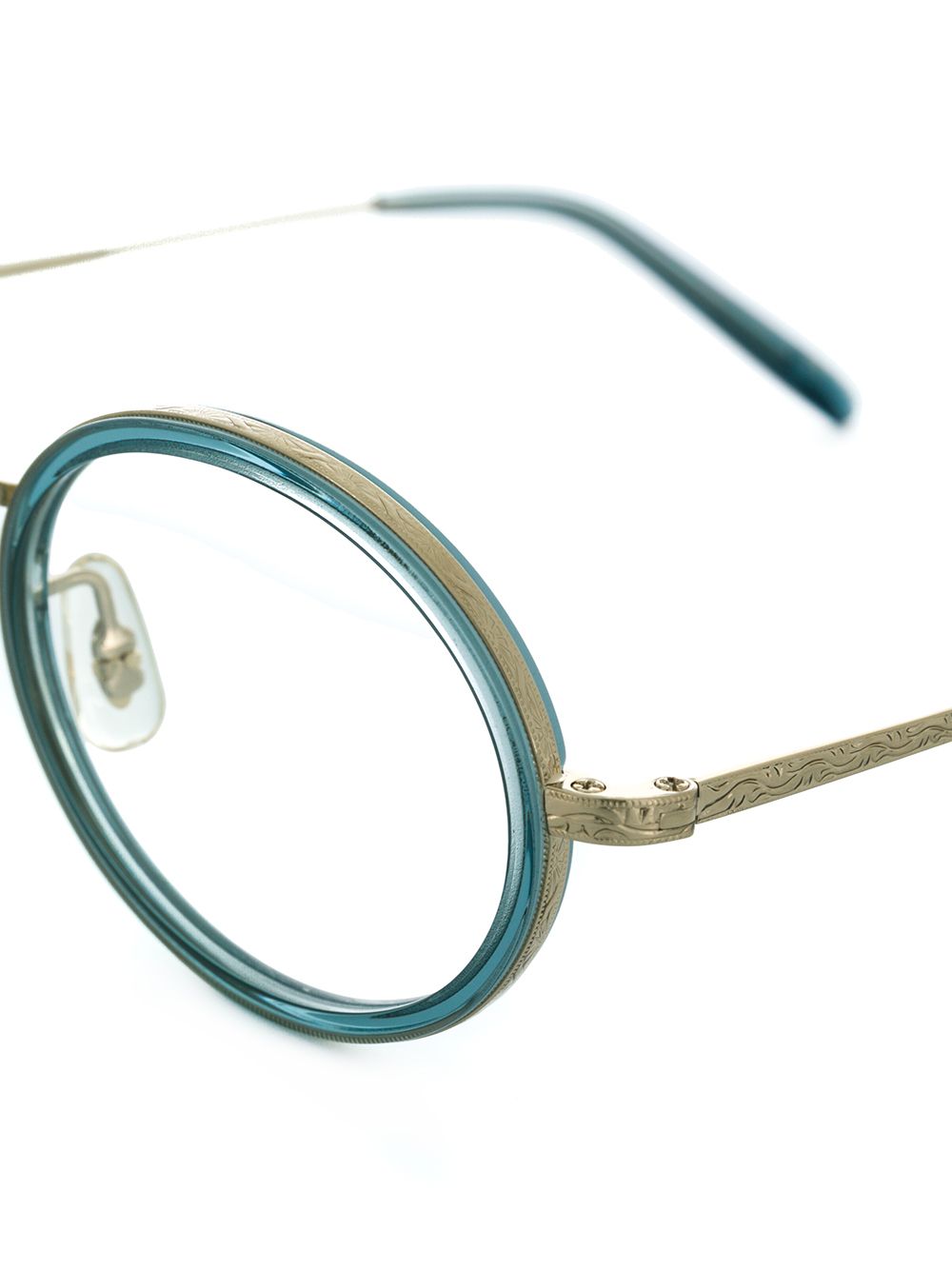 фото Oliver peoples очки в круглой оправе