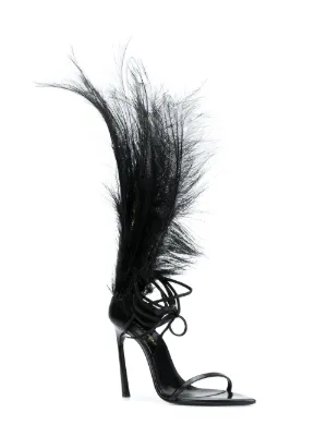 feather heels ysl