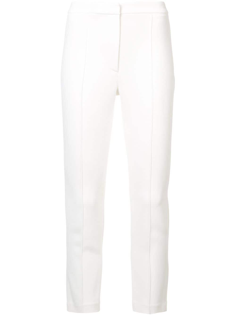 

Adam Lippes cigarette skinny trousers - Blanco