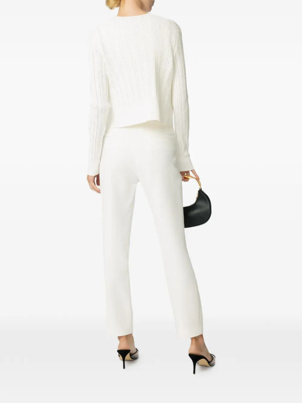 Cropped-Length Stovepipe Trousers
