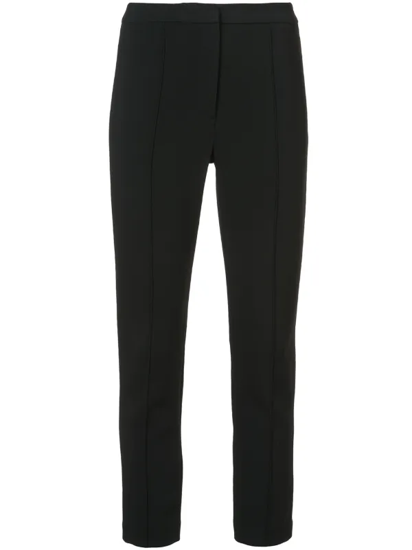 black skinny cigarette trousers