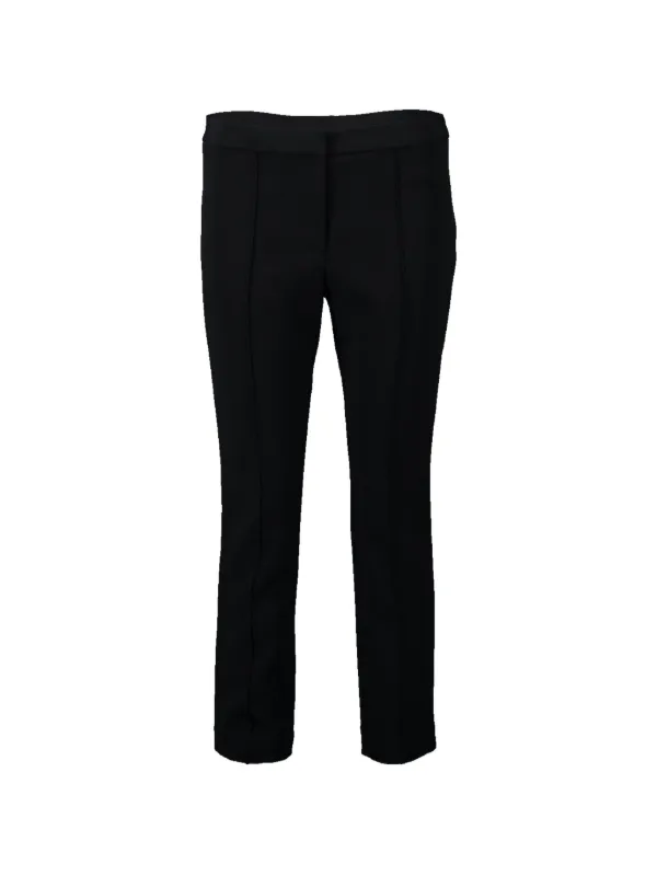 Adam Lippes Cady Trousers in Black