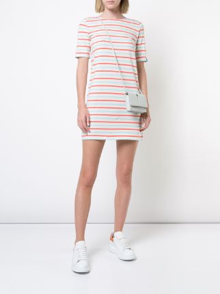 striped T-shirt dress展示图