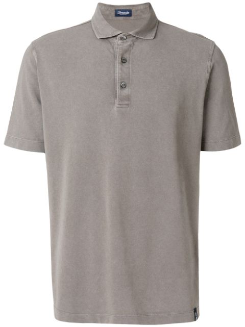 DRUMOHR STRAIGHT HEM POLO SHIRT,DTS20212897594