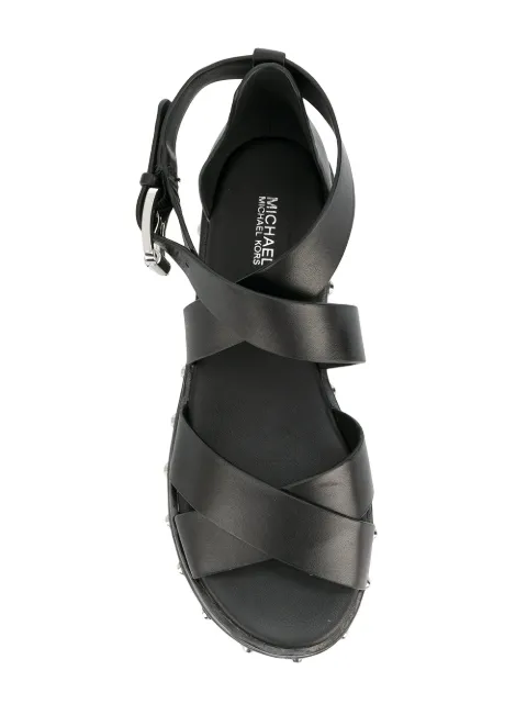 michael kors darby flatform sandals