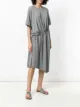 Barrie cashmere drawstring dress