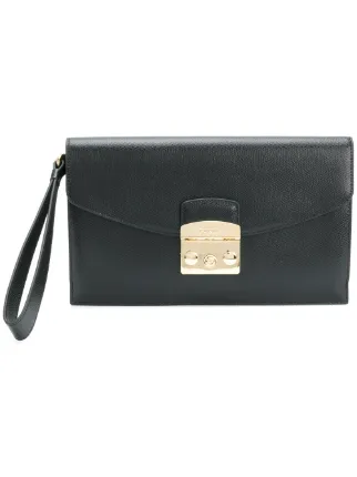 Furla Metropolis Envelope Clutch Farfetch Furla Metropolis Envelope Clutch