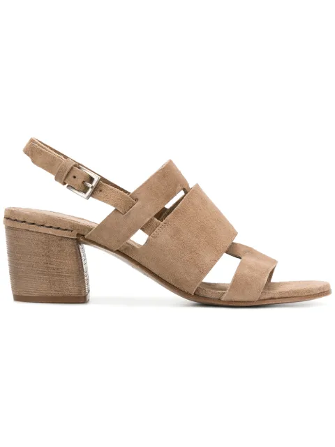 Del Carlo 10507 Sandals In Neutrals