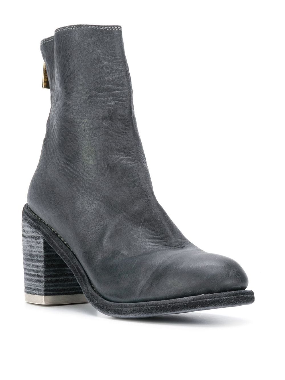 Image 2 of Guidi back zip ankle boots