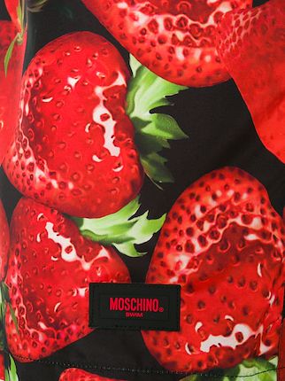 strawberry print swimming trunks展示图