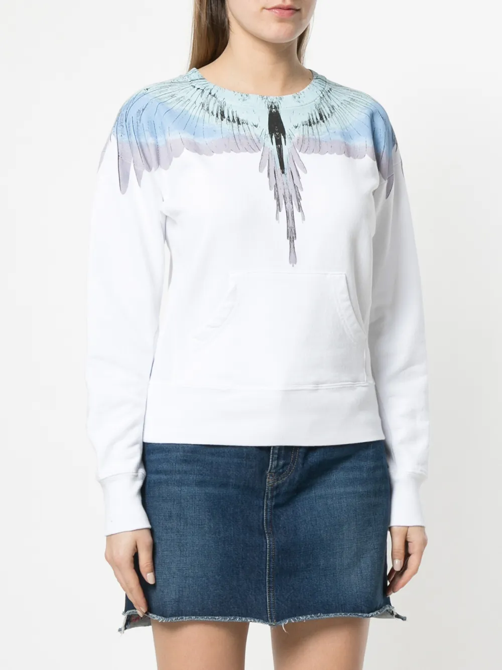  County Of Milan 'wings' Sweatshirt   Weiß 