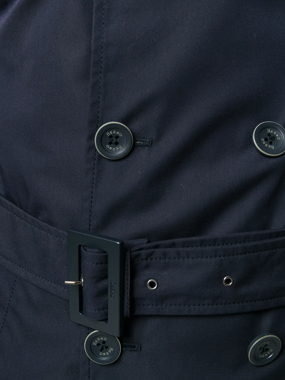 Herno middellange jas Blauw