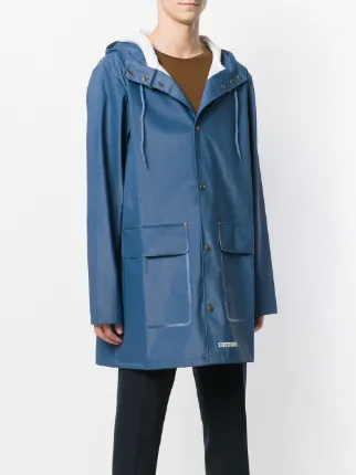 waterproof hooded unisex jacket展示图