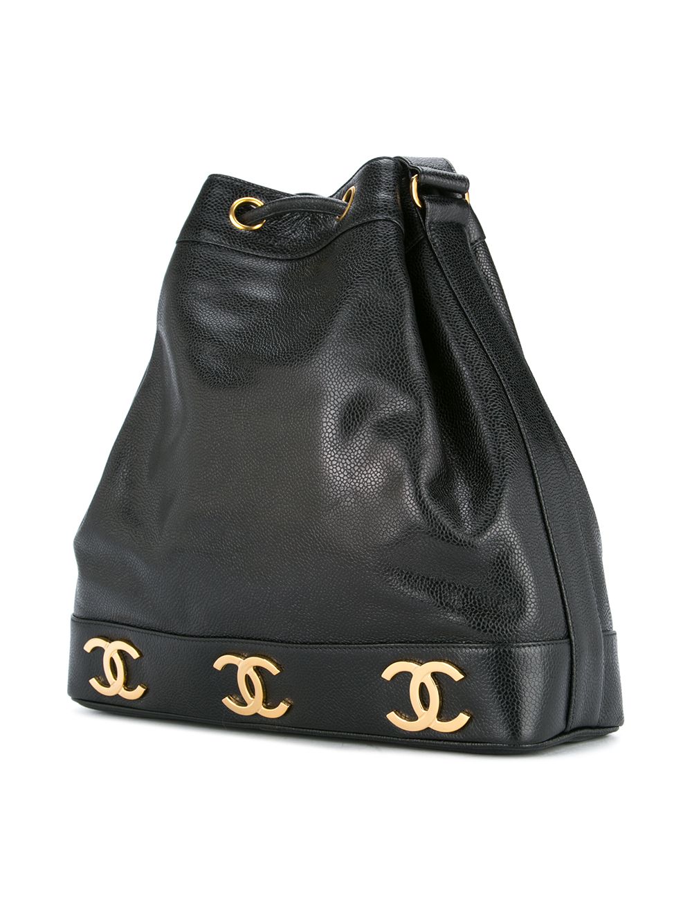 фото Chanel pre-owned сумка на плечо с застежкой на шнурке