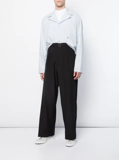 Mackintosh 0002 wide-leg Tailored Trousers - Farfetch