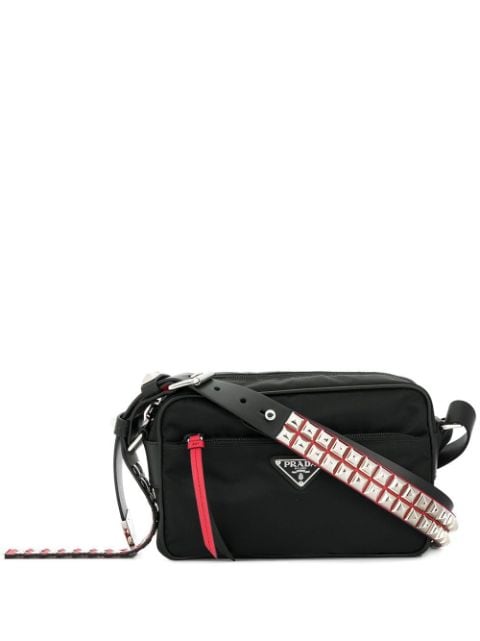 prada studded handbag