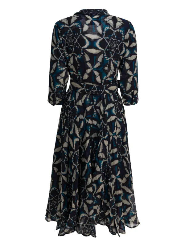samantha sung dresses Sung-Dresses White-Dresses neck with one button closure Samantha Sung floral-printed Maxi Dress