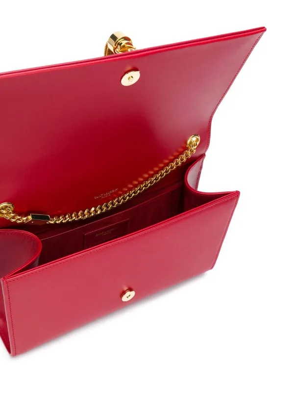ysl red tassel bag