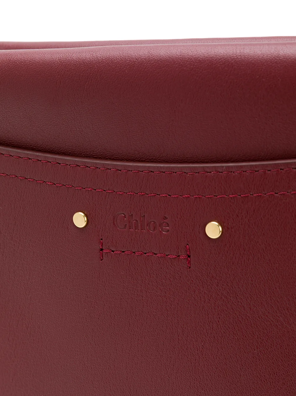 Chloé Roy medium clutch Rood
