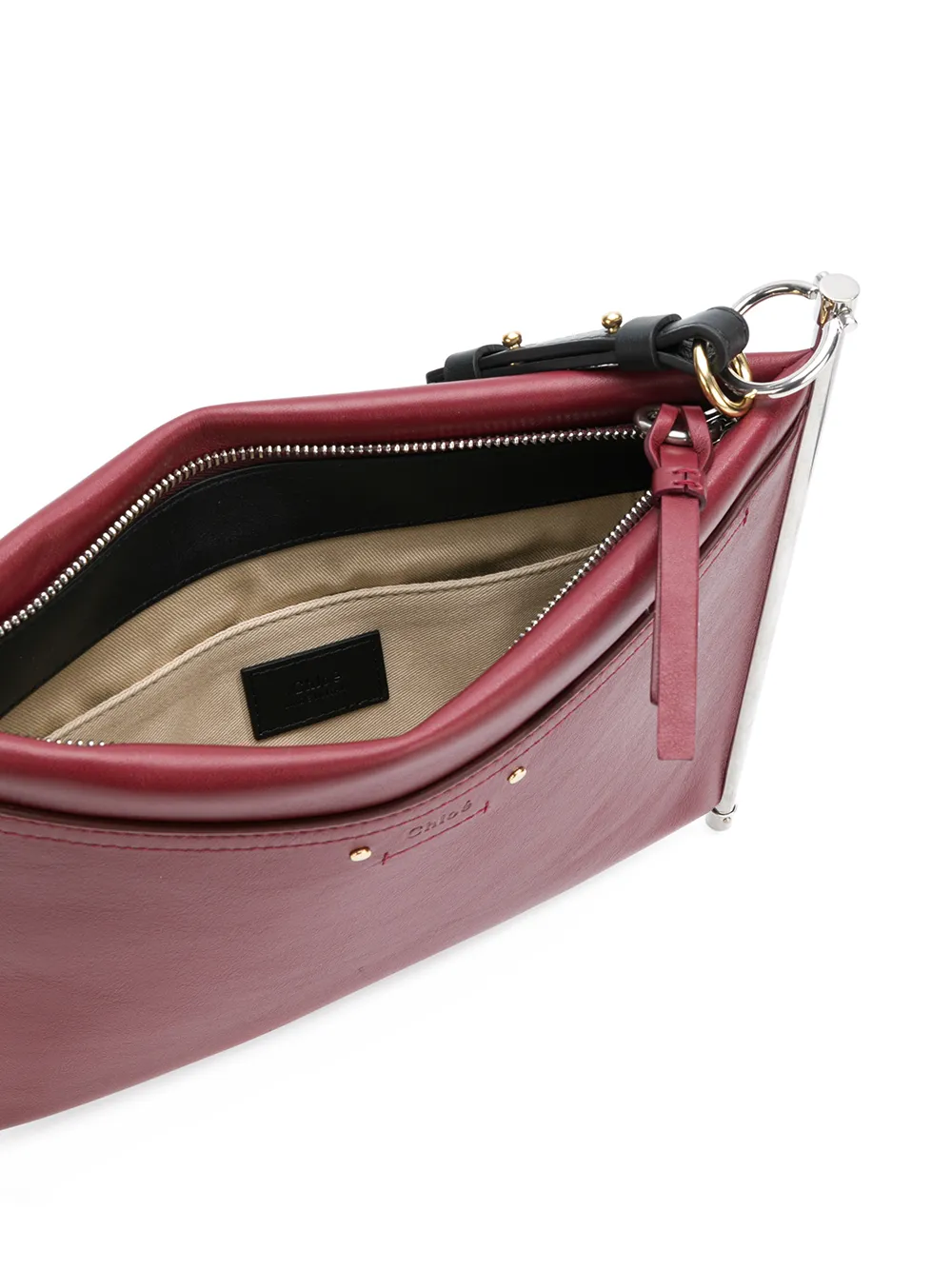Chloé Roy medium clutch Rood