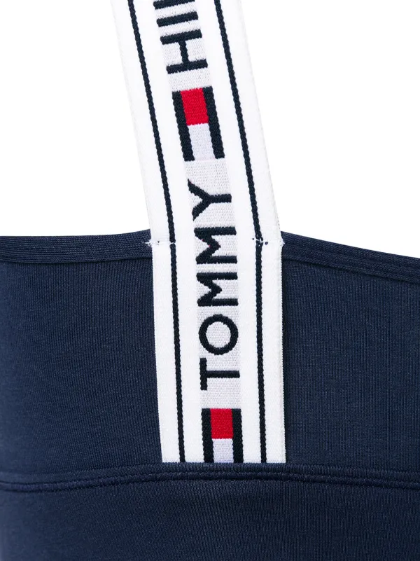 tommy hilfiger logo strap bralette