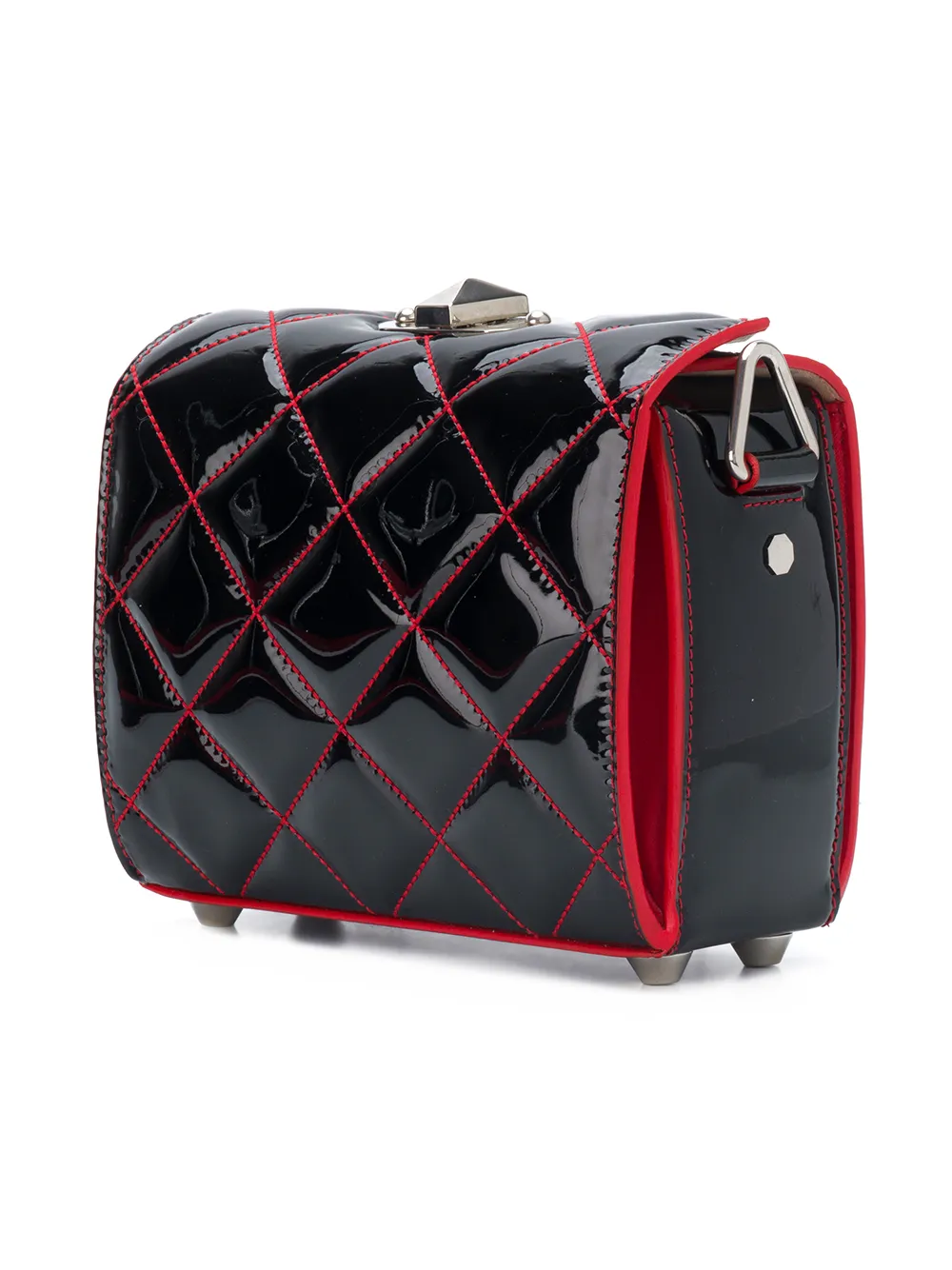 Alexander McQueen Box Bag 19 Zwart