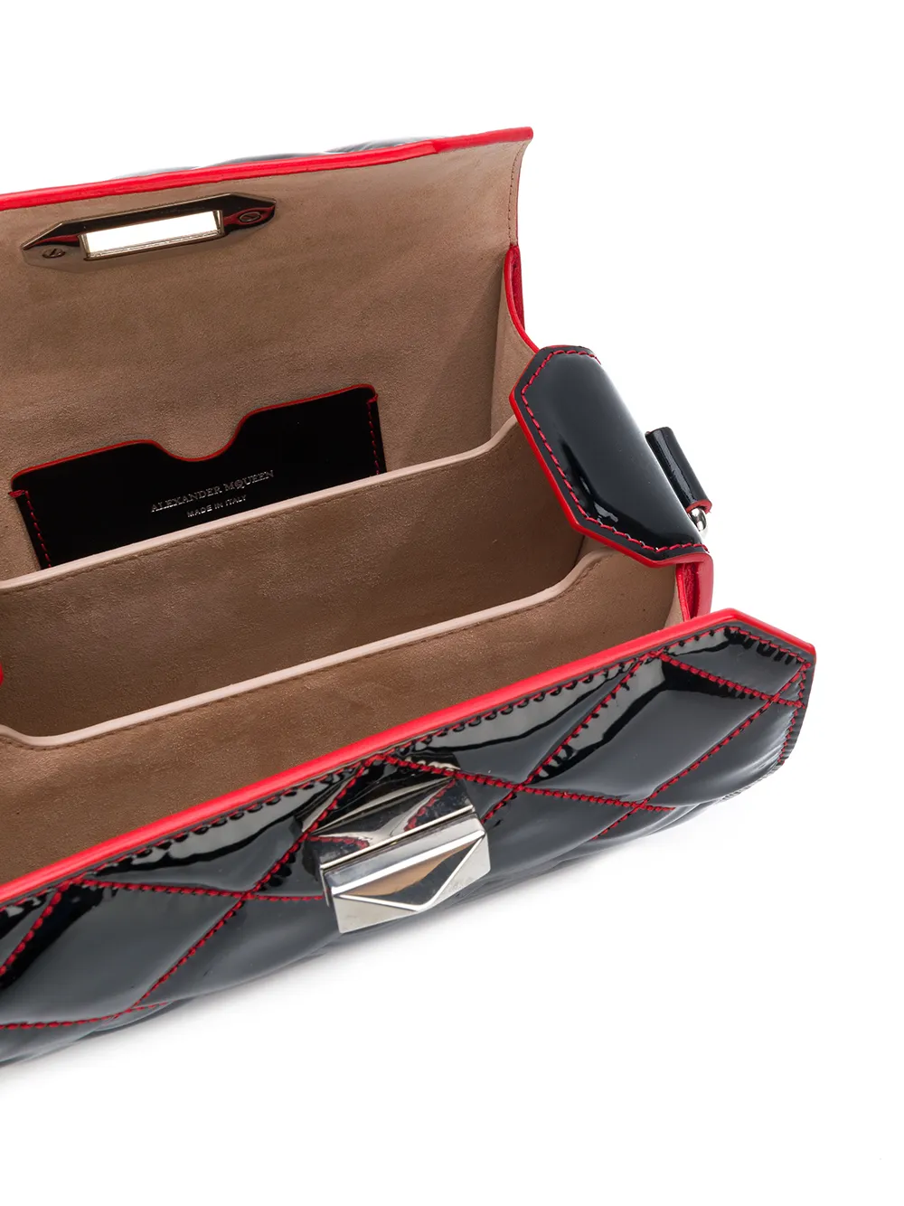 Alexander McQueen Box Bag 19 Zwart