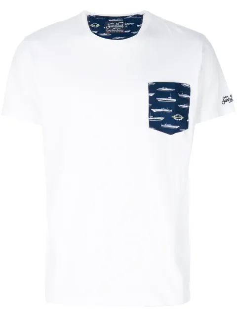 Mc2 Saint Barth Printed Pocket T-shirt
