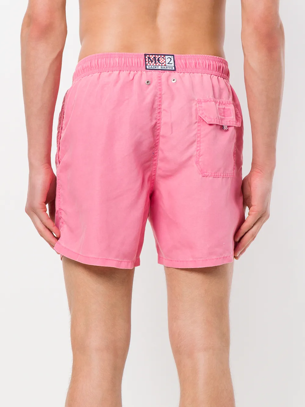 MC2 Saint Barth plain swim shorts Roze