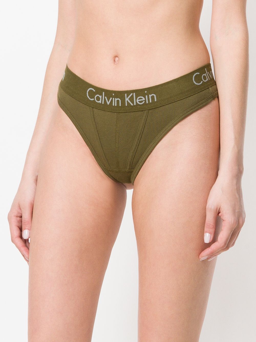 calvin klein camo thong