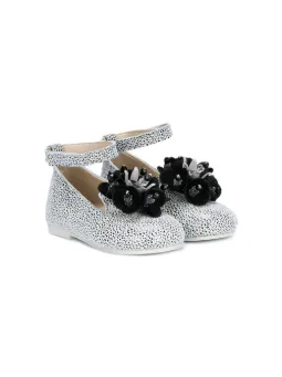 embellished dotted shoes