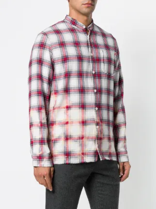 plaid long-sleeve shirt展示图