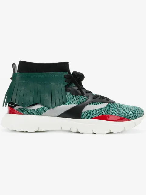 Valentino Garavani Heroes embroidered sneakers