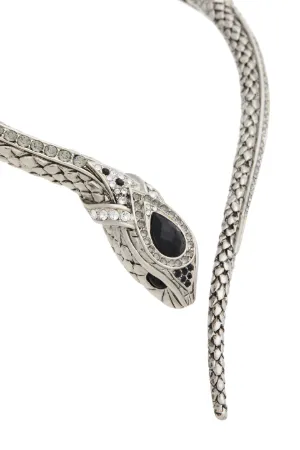 Crystal snake necklace | Roberto 